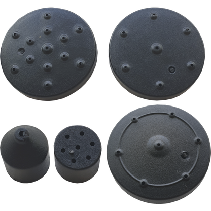 Star Trading - Éclairage des cellules solaires - Fountaine de décoration de cellules solaires - Black - 10cm