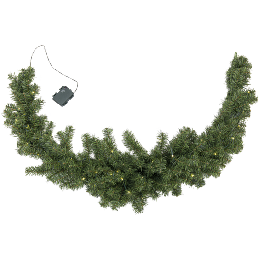 Star Trading - Girland Ottawa - 30cm - vert