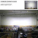 Ledramp Paket LUXTAR® X10 Duo | 200W - bild 7