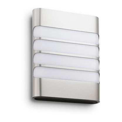 Philips - Raccoon wall lantern inox 1x3W