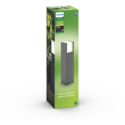 Philips - Arbour pedestal anthracite 1x6W 230V