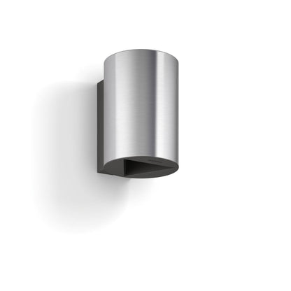 Philips - Lanterne murale Buxus Inox 2x4.5w Selv