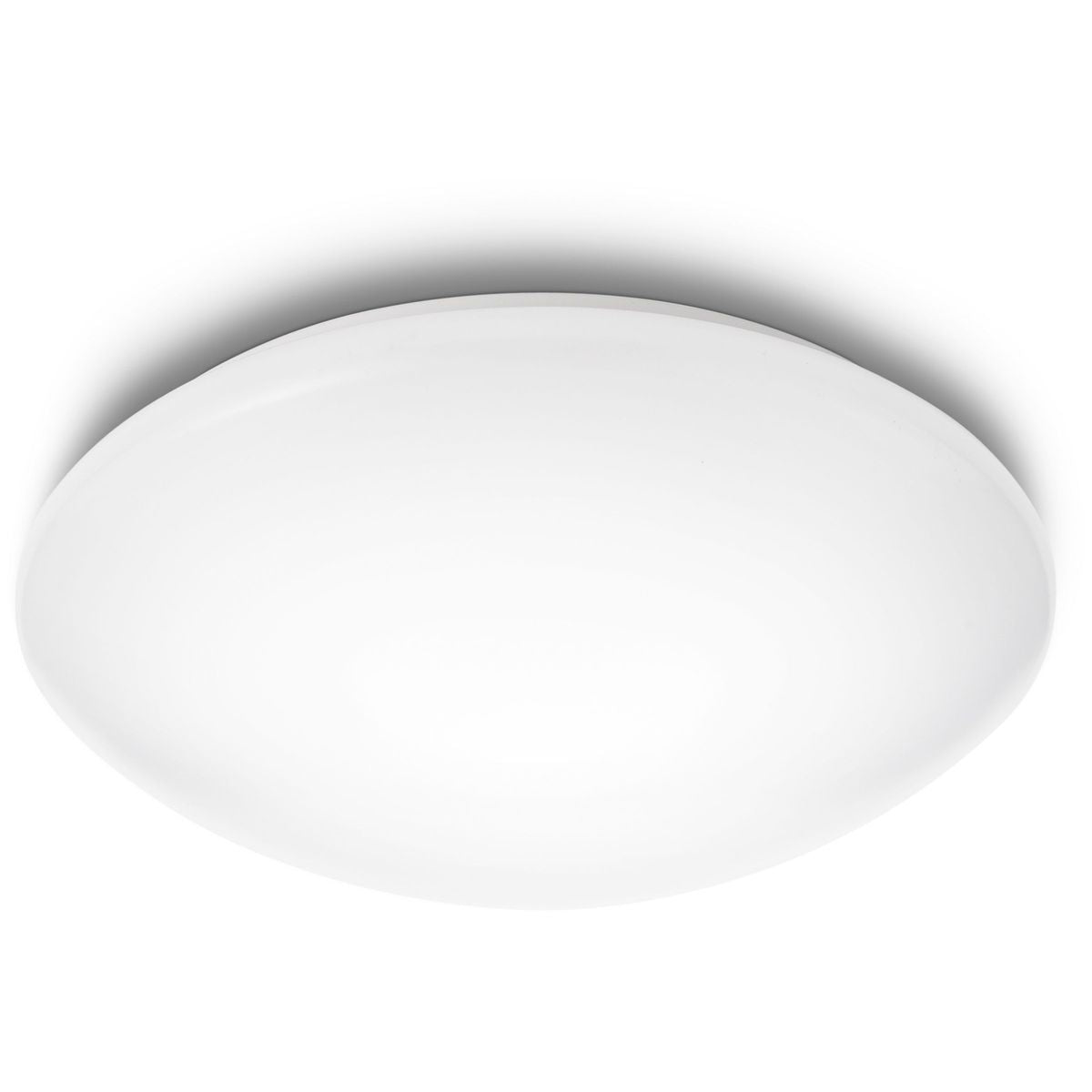 Philips - lampe de plafond en daim blanc 27k 4x5w