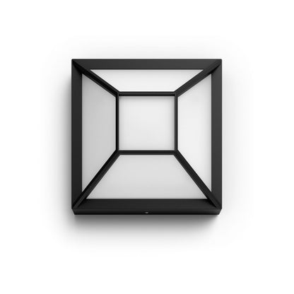 Philips - Drosera wall lantern black 1x12W 176V