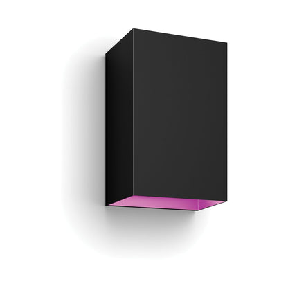 Philips - Resonate Hue WACA wall lantern black 2x8
