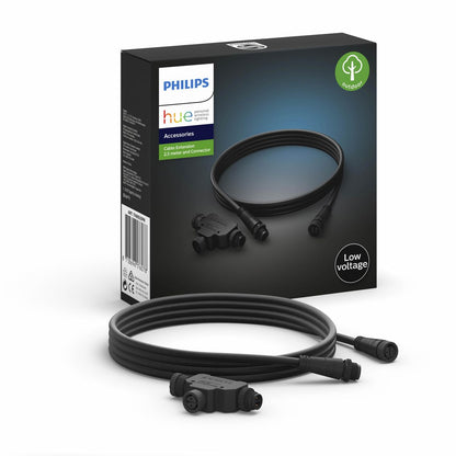 Philips - LV Cable Hue 2.5M + T-part  EU black