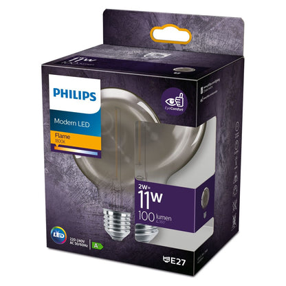 Philips - LED classic 11W G93 E27 smoky ND RF 1PF