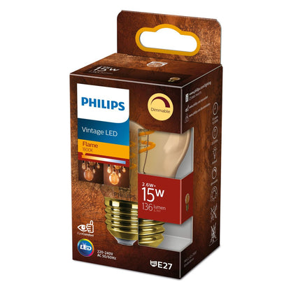 Philips - LED classic 15W P45 E27 GOLD SP D SRT4