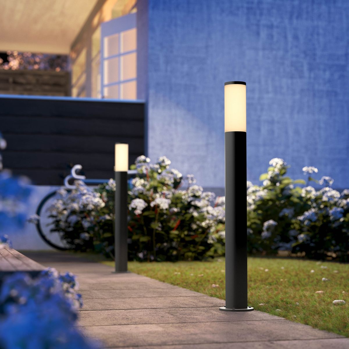 Philips - Utrecht Post Anthracite 1x20w HV