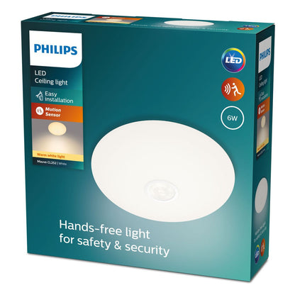 Philips - Mauve CL252 PIR RD 6W 27K W HV SR 06