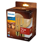 Philips - LED G95 25W 1800K E27 NDSRT AMBER 1PF