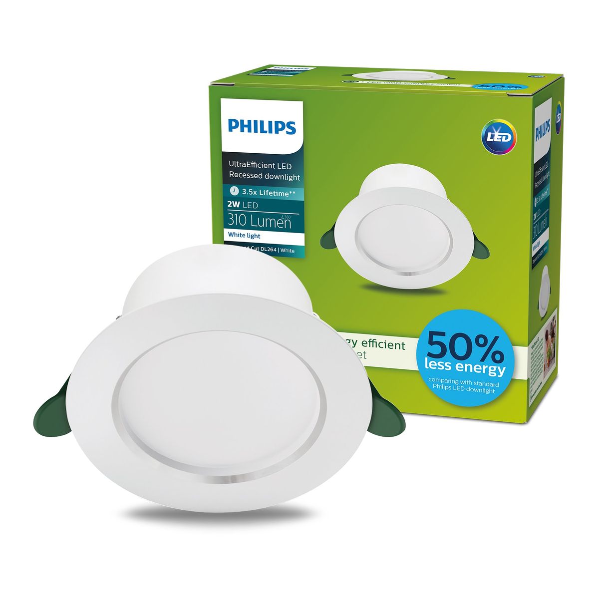Philips - Diamond Cut Ultra Efficient 80 30K