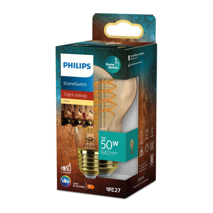 Philips - LED SSW 50W A60 E27 AMBER SP