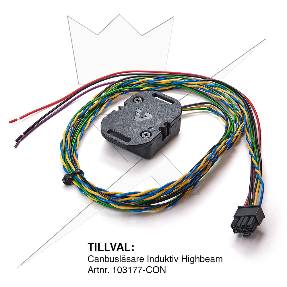 CANM8 – Signal de courant de commande vers lumière supplémentaire 12 V