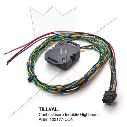 CANM8 – Signal de courant de commande vers lumière supplémentaire 12 V