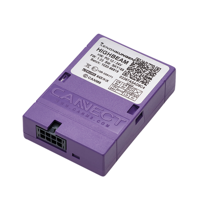 CANM8 – Signal de courant de commande vers lumière supplémentaire 12 V