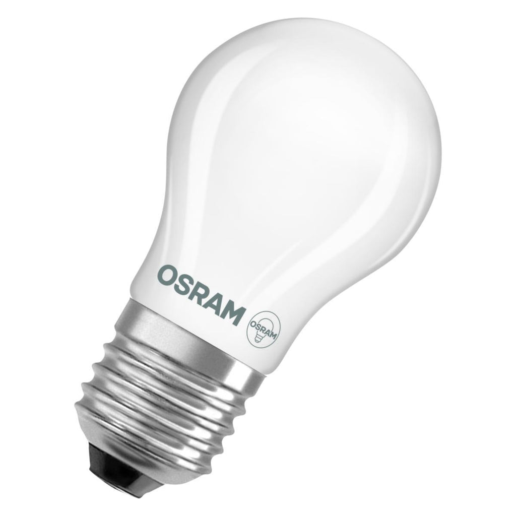 Ampoules LED OSRAM rondes mates (15) E27 blanc chaud | 1 W