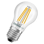 Ampoule LED OSRAM ronde transparente (40) E27 à intensité variable | 3,4 W