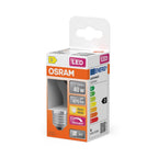 Ampoule LED OSRAM ronde transparente (40) E27 à intensité variable | 3,4 W