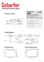 Transformateur 230V AC à 24V DC 20W