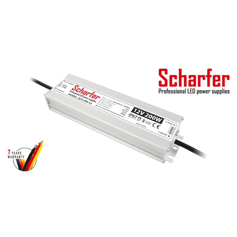 Transformateur 230V AC à 12V DC 200W
