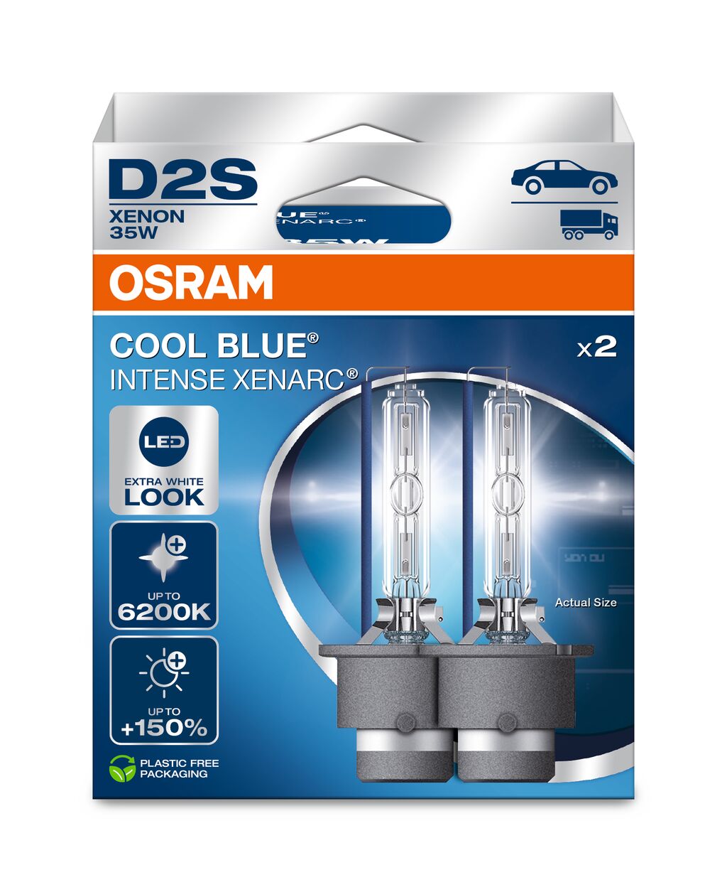 OSRAM - D2S HID phae Light - 2 -pack