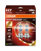 Osram Night Breaker 220 - H7 - 2 -pack