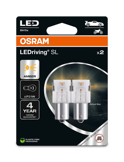 OSRAM LEDriving SL - Tout-terrain P21W - jaune