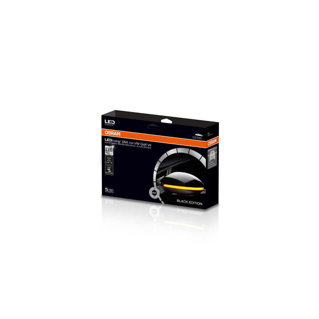 OSRAM LEDRIVING DMI pour le golf VII - clignotements dans les rétroviseurs arrière extérieurs - noir