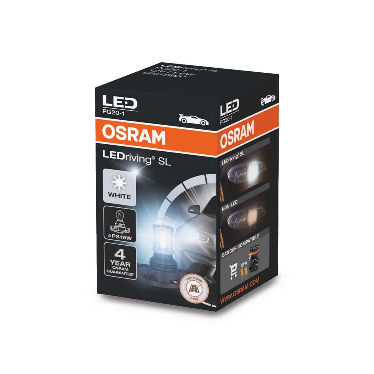 OSRAM LEDriving SL - Off-road PS19W Principalement pour les applications d'éclairage diurne