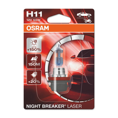 OSRAM NIGHT BREAKER® LASER H11, blister unique