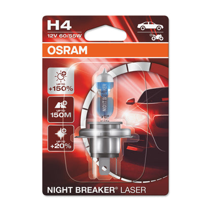 OSRAM NIGHT BREAKER® LASER H4, blister unique