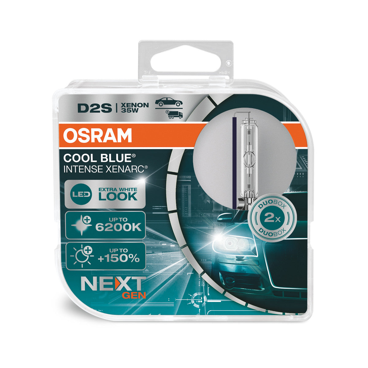 OSRAM - Ampoule de phare D2S HID - 2-PACK