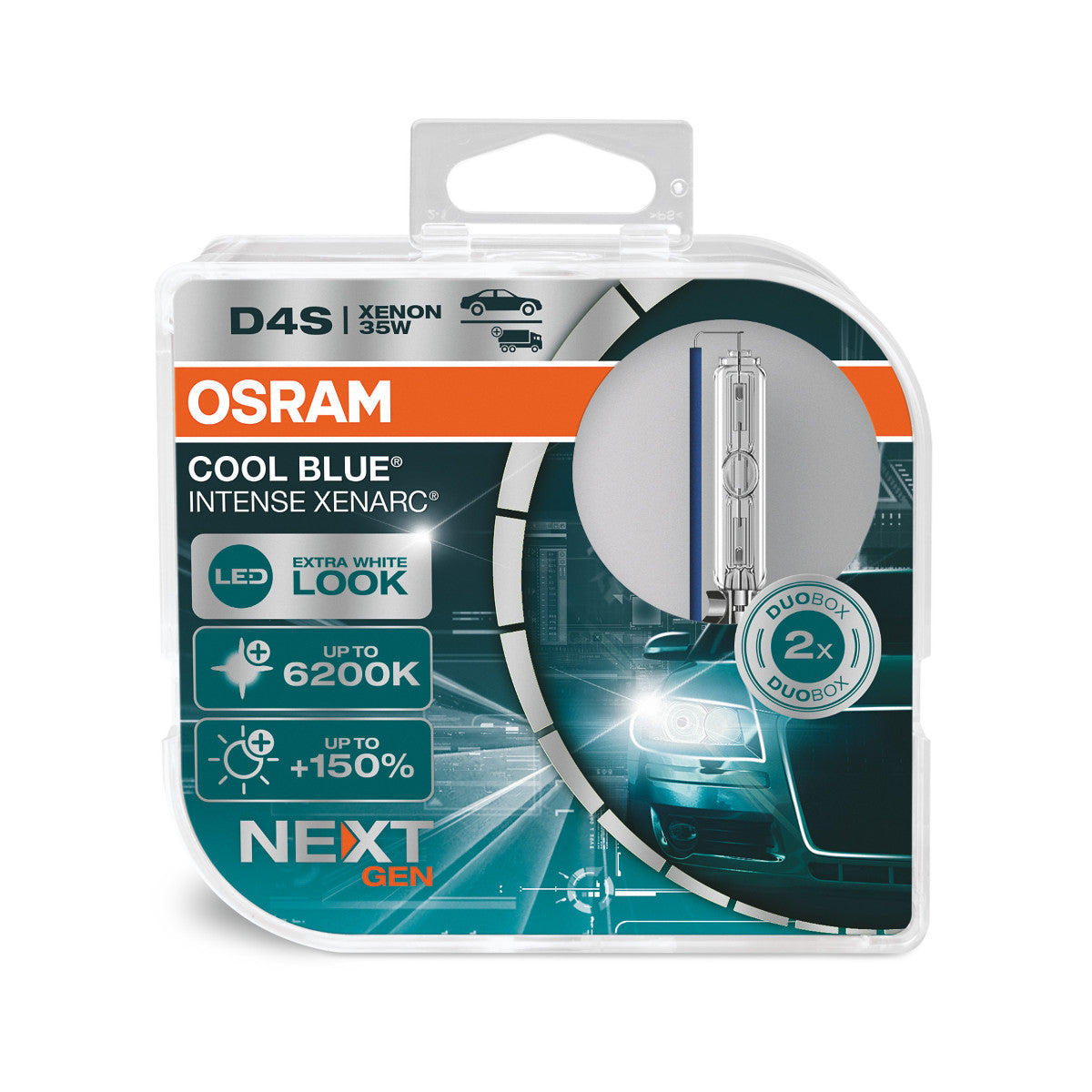 OSRAM - Ampoule de phare D4S HID - 2-PACK