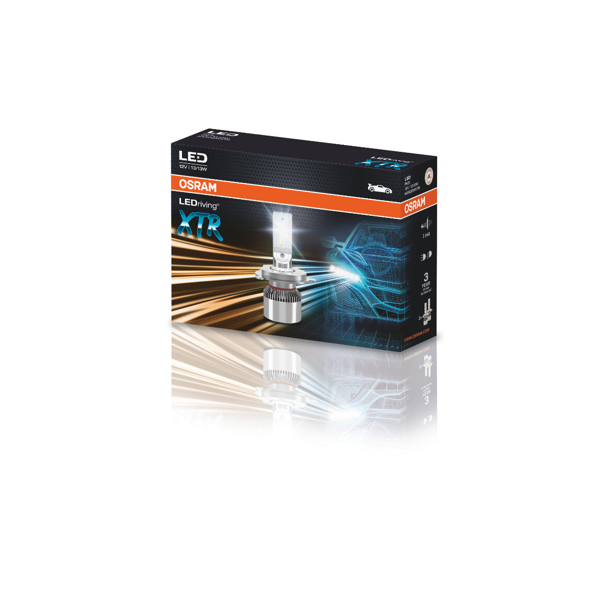 OSRAM - hors route H4 principalement pour les applications de projecteurs