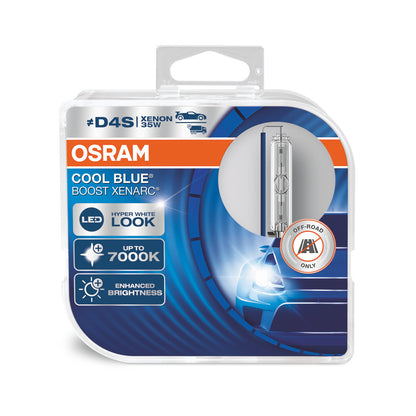 OSRAM XENARC COOL BLUE BOOST - Ampoule de phare tout-terrain D4S HID