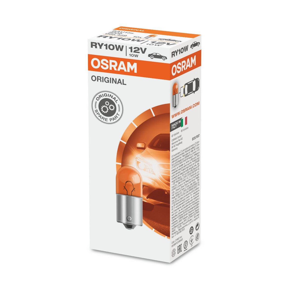 OSRAM ORIGINAL - BASE MÉTALLIQUE - RY10W