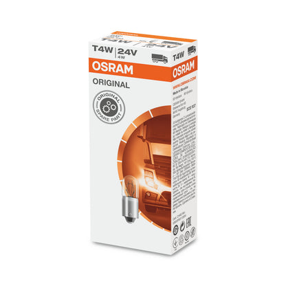 OSRAM ORIGINAL - SOCLE MÉTALLIQUE - T4W - 24V