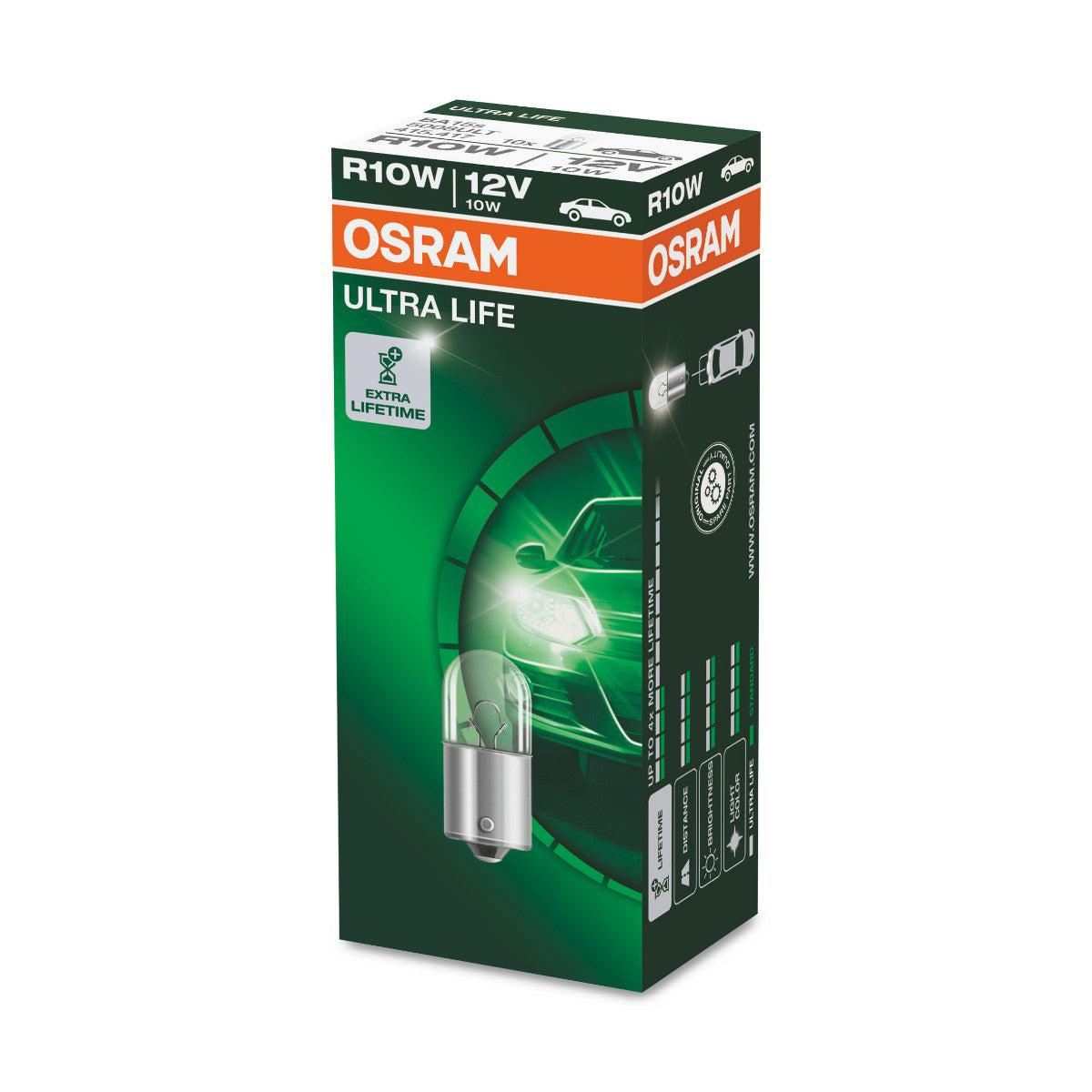 OSRAM ULTRA LIFE - Ampoule supplémentaire R10W - 1-PACK