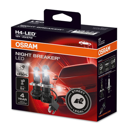 DISJONCTEUR DE NUIT OSRAM H4 LED