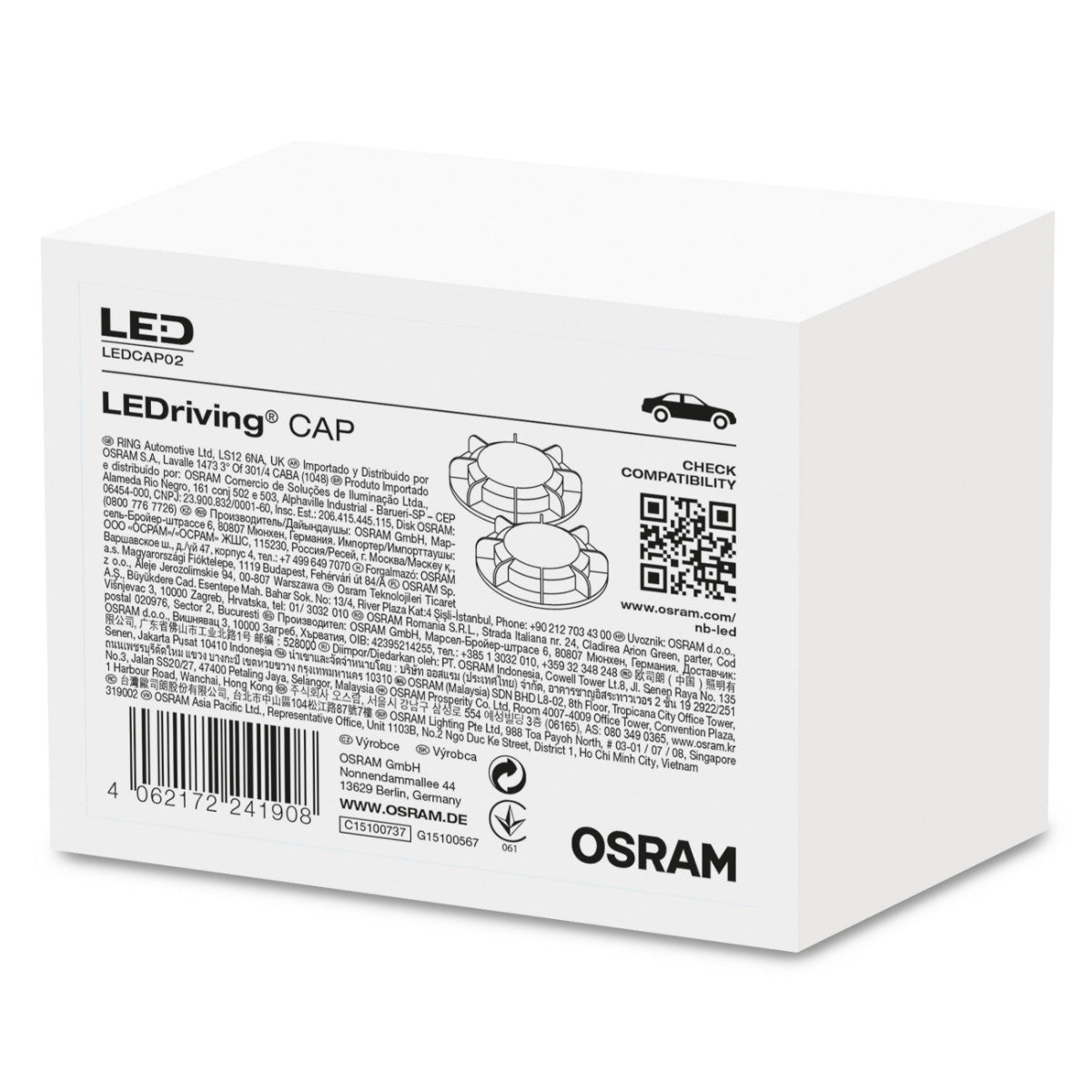 CAPUCHON LEDriving OSRAM - LEDCAP02