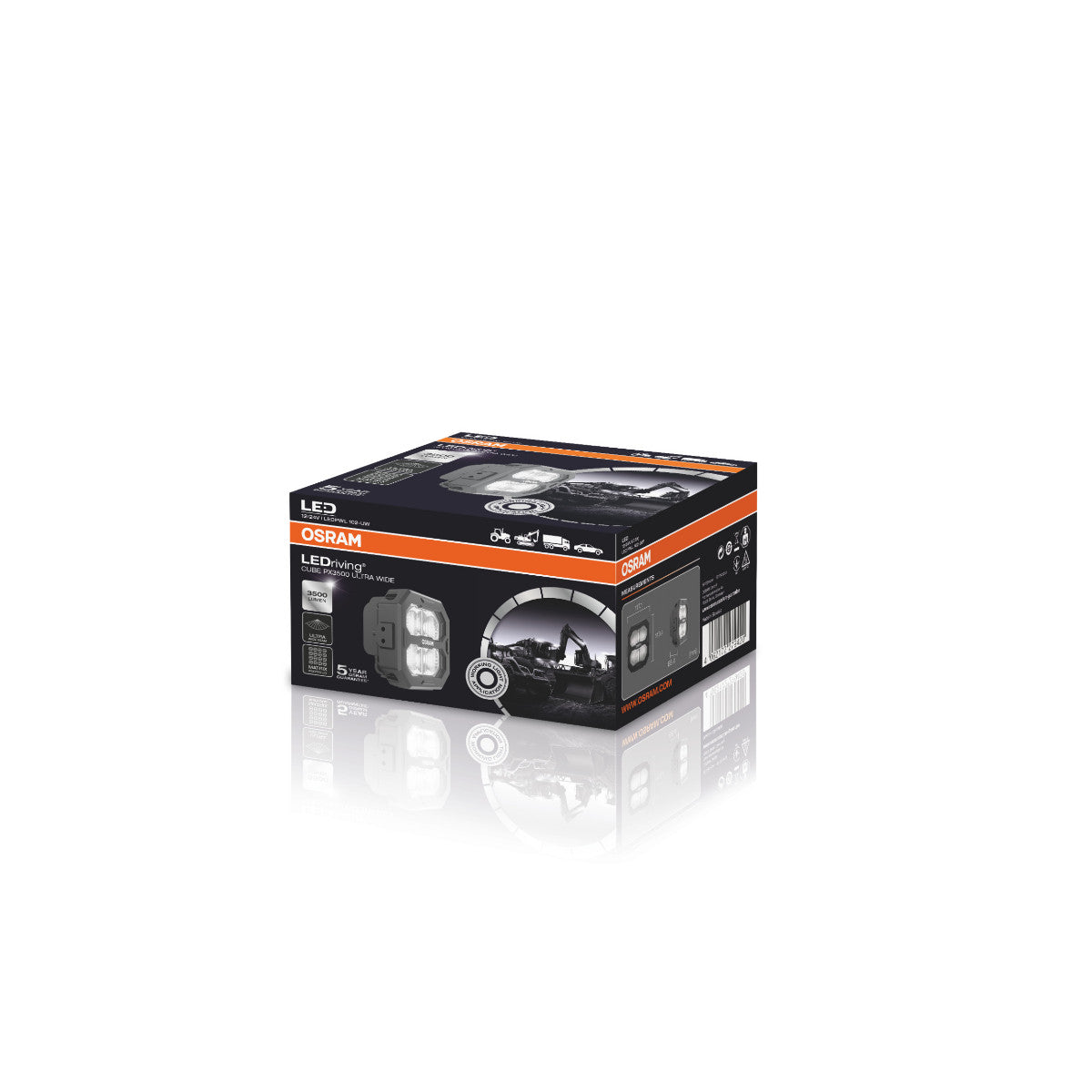 OSRAM Cube PX faisceau ultra-large 33w