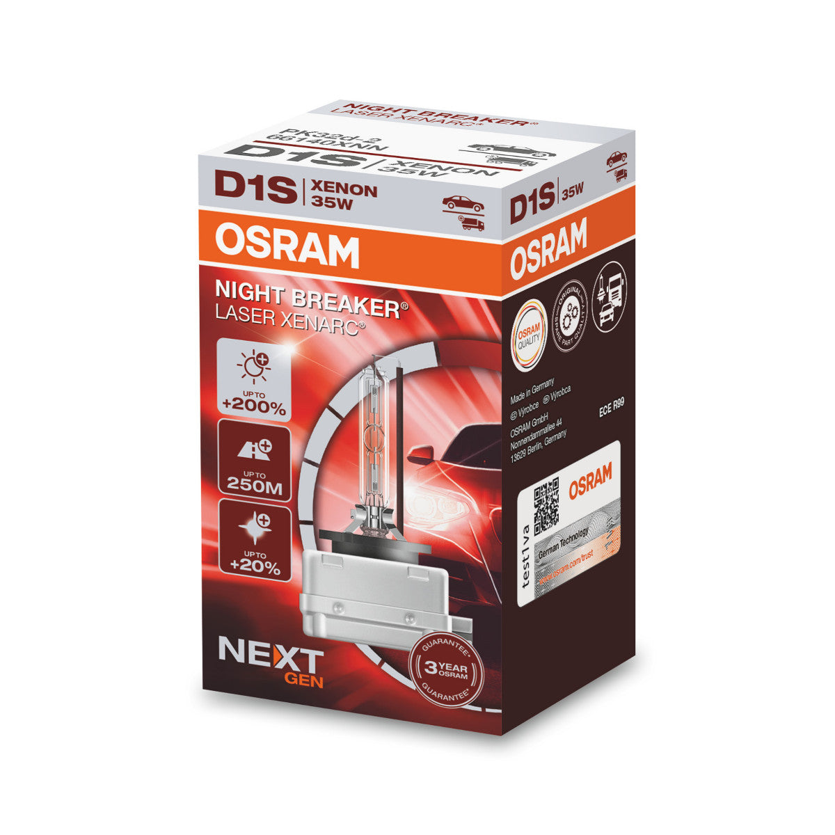 LASER OSRAM XENARC NIGHT BREAKER (NEXT GEN) - D1S - 1-PACK