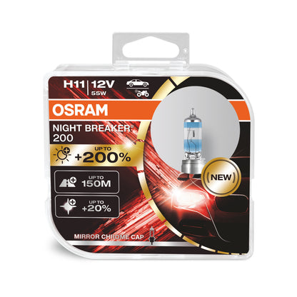 OSRAM NIGHT BREAKER 200 - H11 - paquet de 2