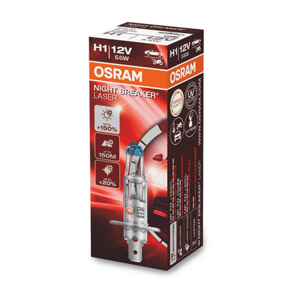 Boîte pliante OSRAM NIGHT BREAKER® LASER H1