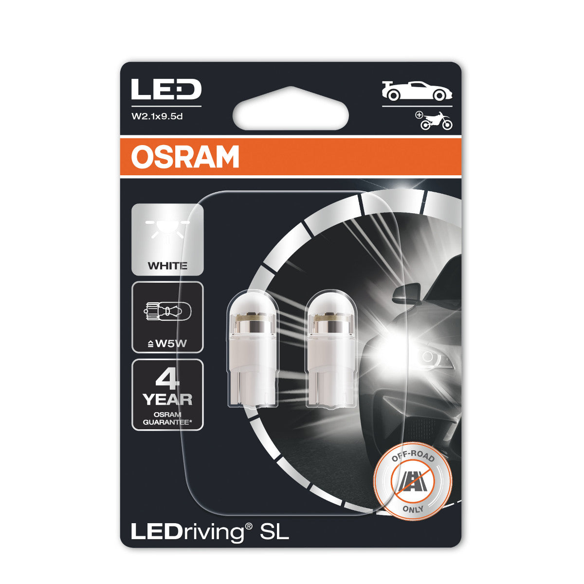 OSRAM LEDriving SL - Tout-terrain W5W - blanc