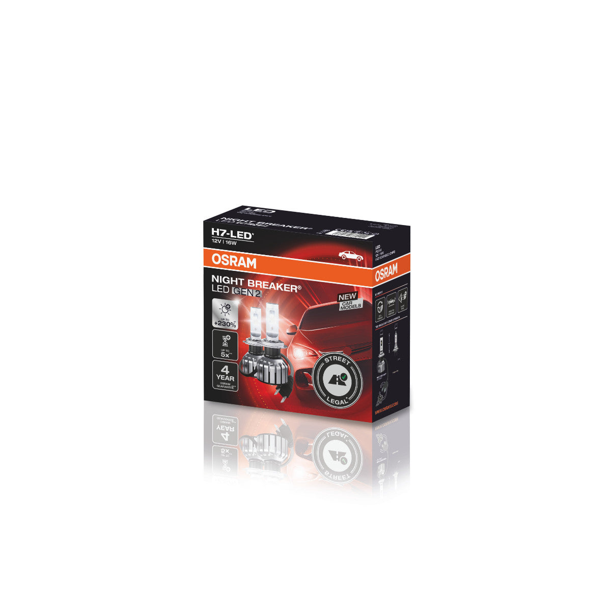 DISJONCTEUR DE NUIT OSRAM H7 LED GEN2