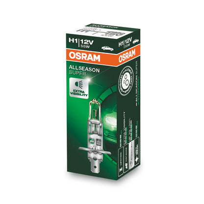 OSRAM ALLSEASON SUPER - ALLSEASON - Ampoule de phare halogène H1