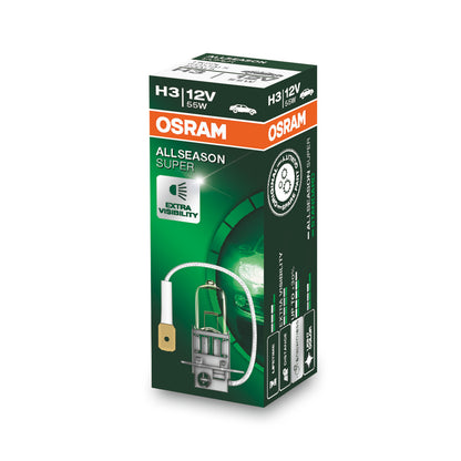 OSRAM ALLSEASON SUPER - ALLSEASON - Ampoule de phare halogène H3