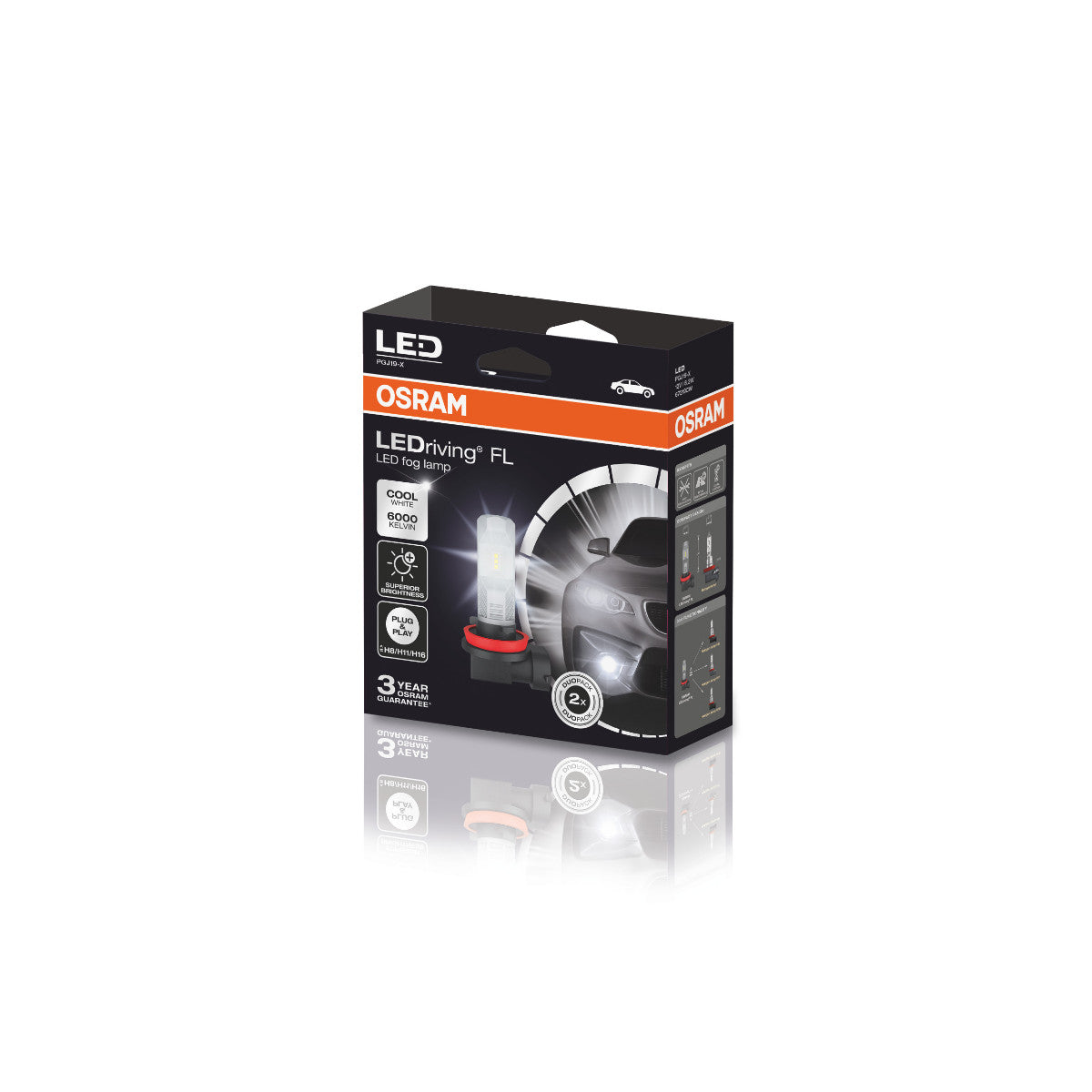 OSRAM LEDRRRIVING FL-OFFRORD H8-H11-H16 Principalement pour l'application Spotlights-dimlis